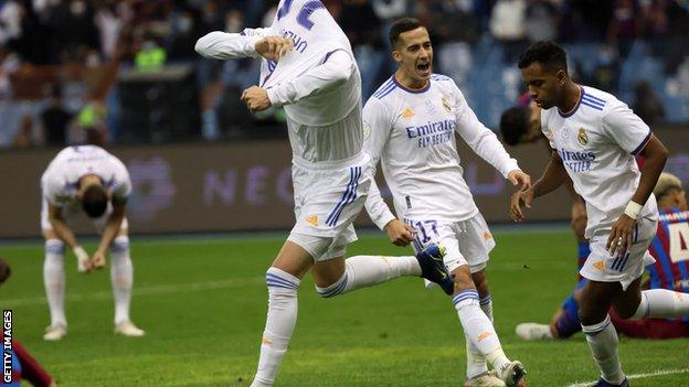 Real Madrid celebrate