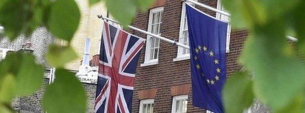 Flags in Smith Square