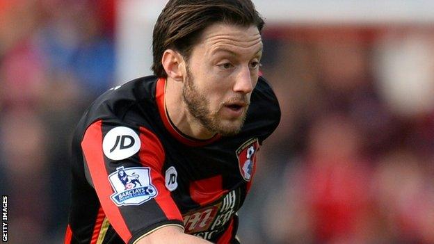 Bournemouth midfielder Harry Arter