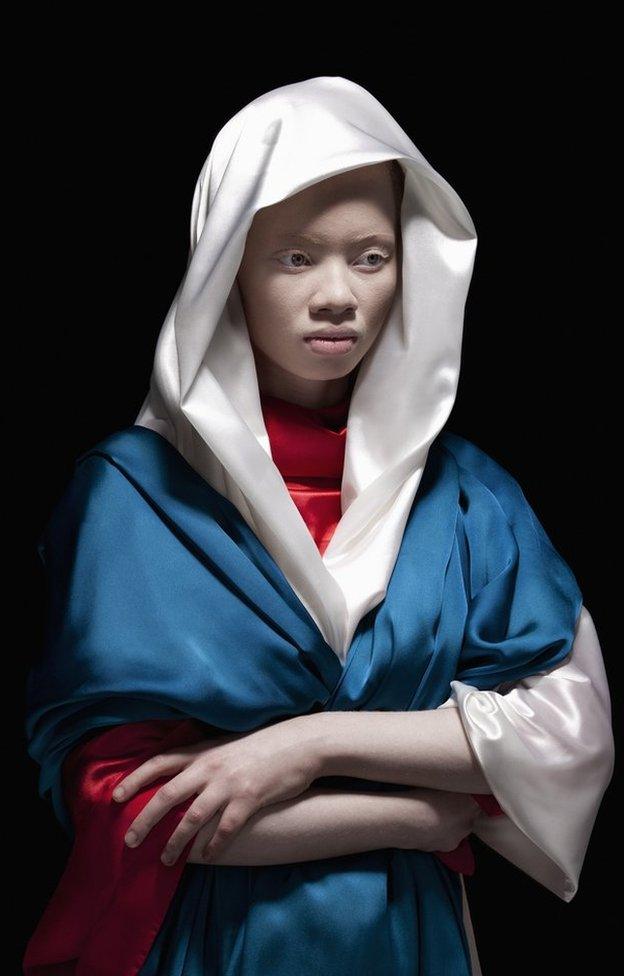 Three Marys Blue - Thando Hopa