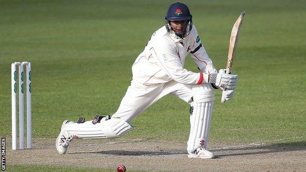 Lancashire batsman Haseeb Hameed