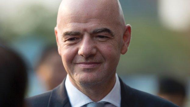 Fifa President Gianni Infantino