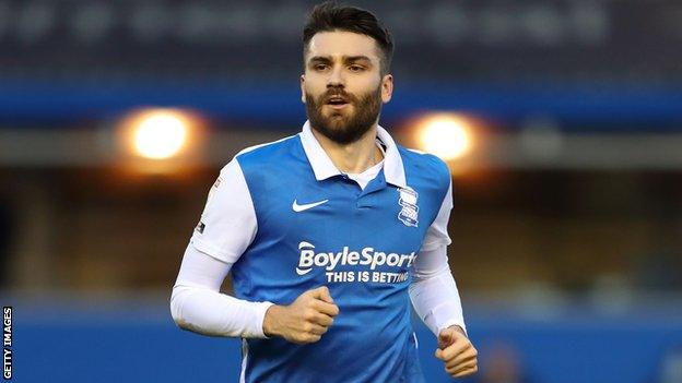 Jon Toral in action for Birmingham City