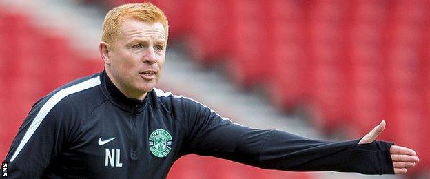 Hibs head coach Neil Lennon