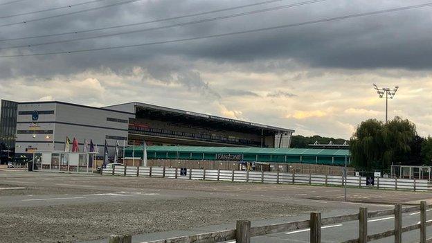 Storm clouds over Sixways