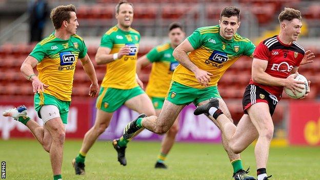 Michael Murphy's injury didn't prevent Donegal from earning a comfortable win at Pairc Esler