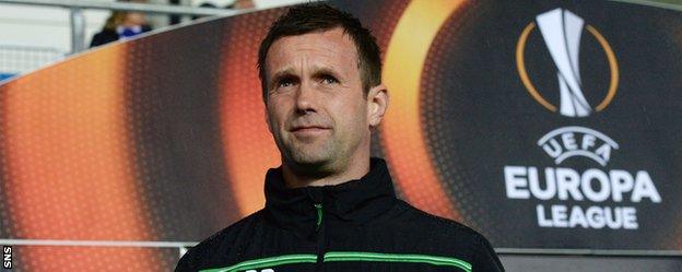 Celtic manager Ronny Deila