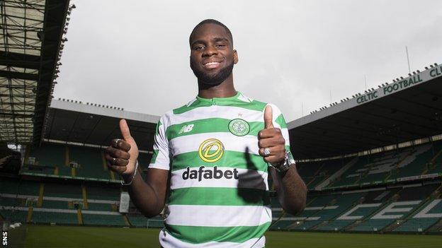 Celtic striker Odsonne Edouard