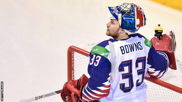 Ben Bowns was the first player picked in the draft, by Nottingham Panthers