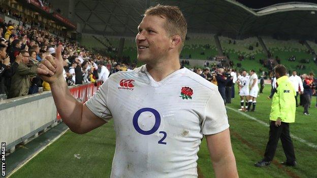 Dylan Hartley of England