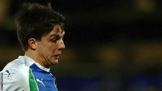 Charlie Jolley has made four appearances for Wigan Athletic this season