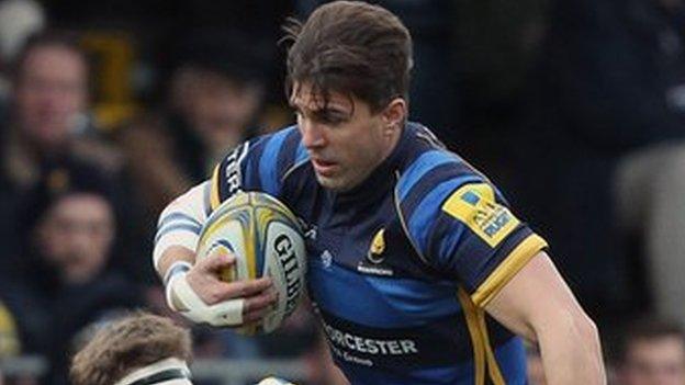 Worcester Warriors centre Wynand Olivier