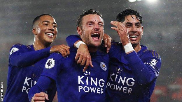 Leicester celebrate