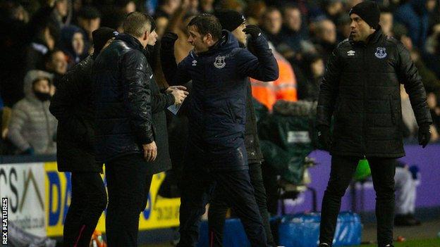 Neil Harris and Marco Silva