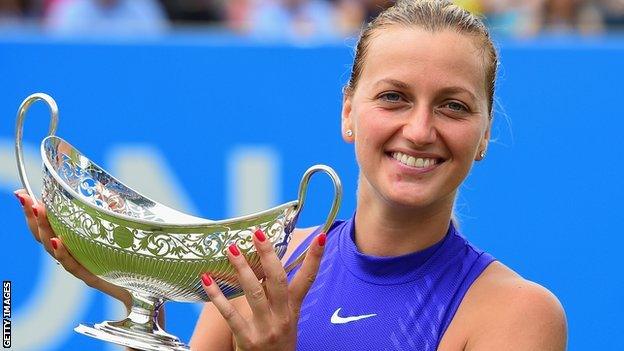 Petra Kvitova wins Aegon Classic