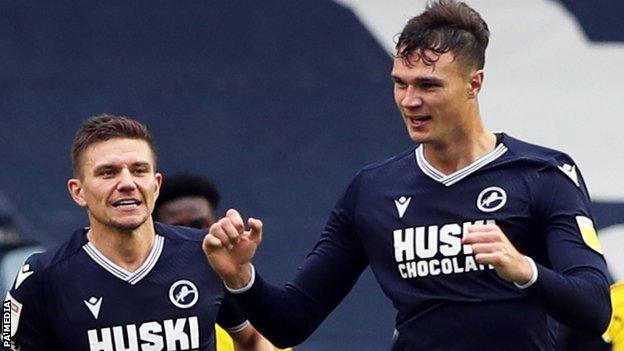 Jake Cooper scores for Millwall