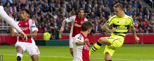 Celtic drew 2-2 with Ajax in Amsterdam in the Group A opener