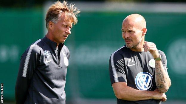 Freddie Ljungberg and Andries Jonker