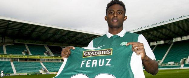 Islam Feruz joins Hibs