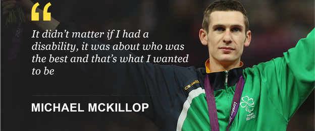 graphic with quote and photo of Michael McKillop