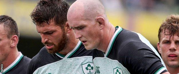 Kleyn and Toner played together for Ireland in the warm-up against Italy in August