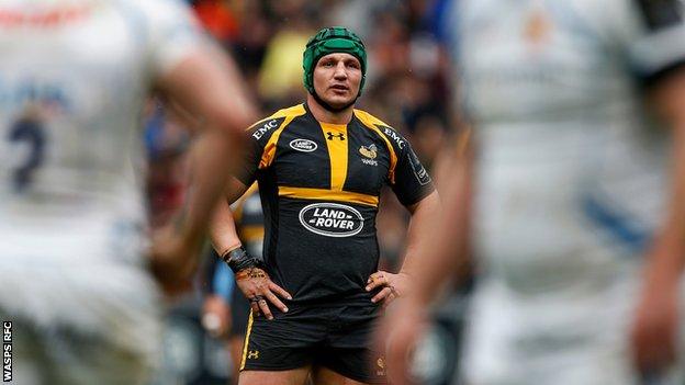 Wasps initially signed Italy international hooker Carlo Festuccia from Zebre in 2013