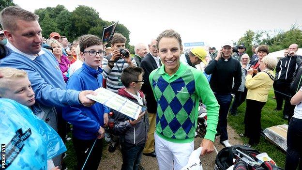 Joakim Lagergren clinched a one-stroke victory in last year's Galgorm Castle event