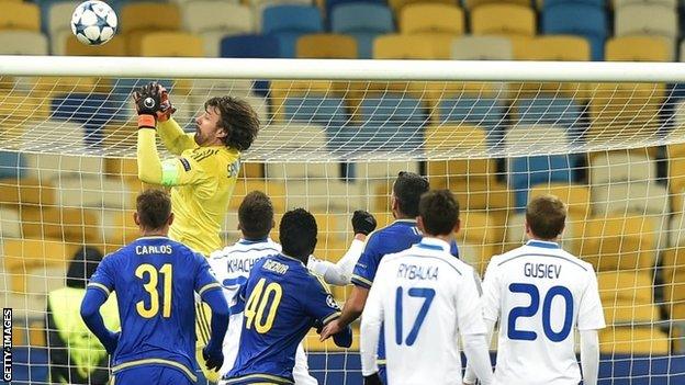 Dynamo Kiev's last home group game against Maccabi Tel Aviv was also behind closed doors