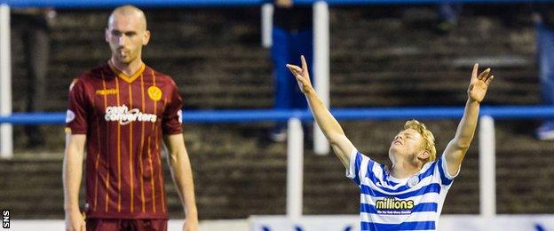 Baraclough's final game in charge of Well was Tuesday's 3-2 defeat at Cappielow