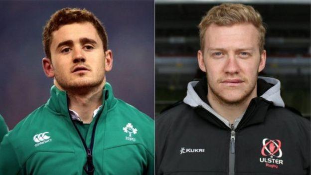 Paddy Jackson and Stuart Olding have both been capped for Ireland