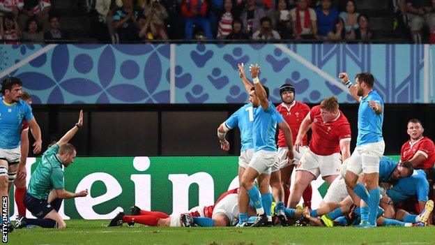 German Kessler's try was just reward for Uruguay's performance against Wales