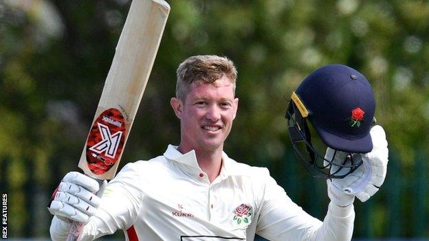 Keaton Jennings' previous first-class best score was his 238 in the Roses match against Yorkshire in May