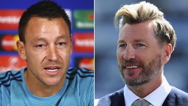 John Terry and Robbie Savage