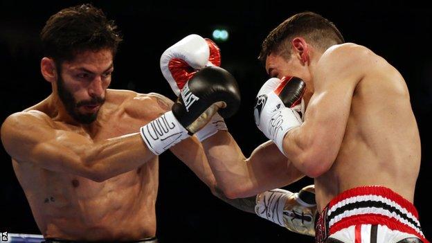 Anthony Crolla and Jorge Linares