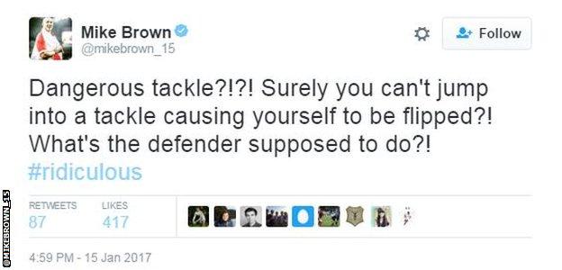 Mike Brown tweet