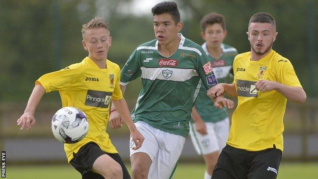 County Antrim Juniors beat Zacatepec 3-0 in their second match on Tuesday