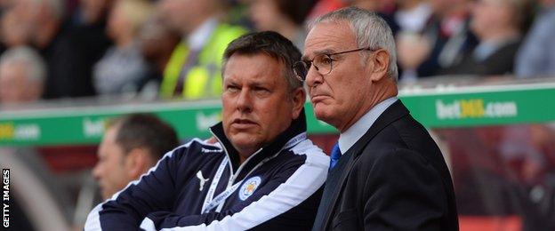 Craig Shakespeare and Claudio Ranieri