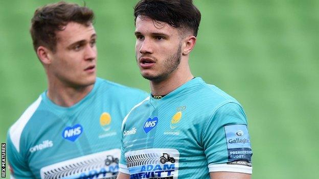 Harri Doel has come off the bench in Worcester Warriors' last two games following a loan trial