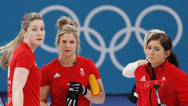 GB women curlers