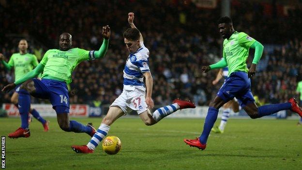 QPR match-winner Paul Smyth was signed from Linfield in August 2017