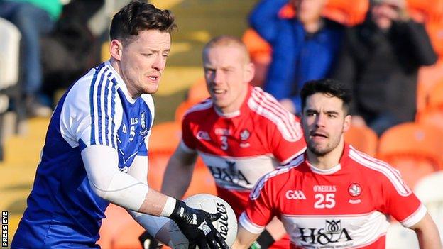 Derry beat Monaghan to set up a repeat of the 2016 decider which Tyrone won after extra-time