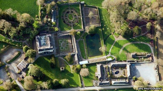 Aberglasney House and Gardens in Carmarthenshire