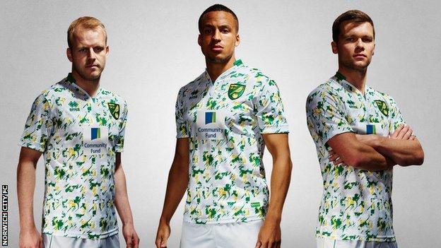 Norwich City's third kit