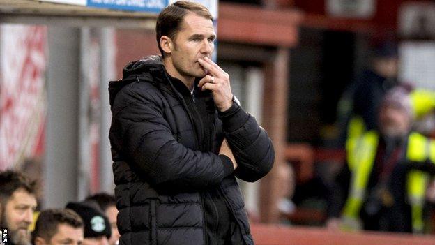 Partick Thistle manager Alan Archibald