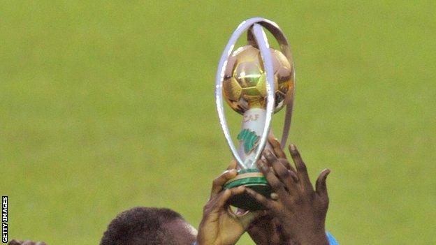 The African Nations Championship (CHAN) trophy