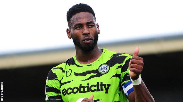 Forest Green Rovers captain Jamille Matt