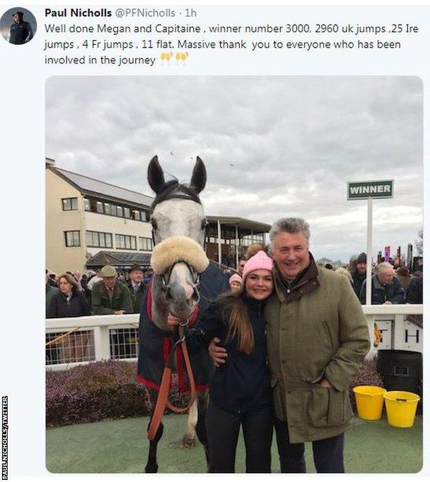 Paul Nicholls on Twitter