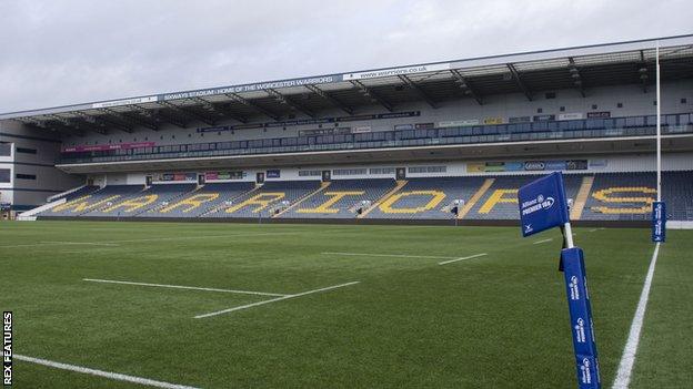 Worcester's Sixways Stadium