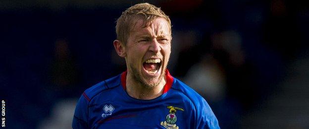 Inverness CT captain Richie Foran