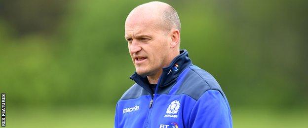 Scotland coach Gregor Townsend